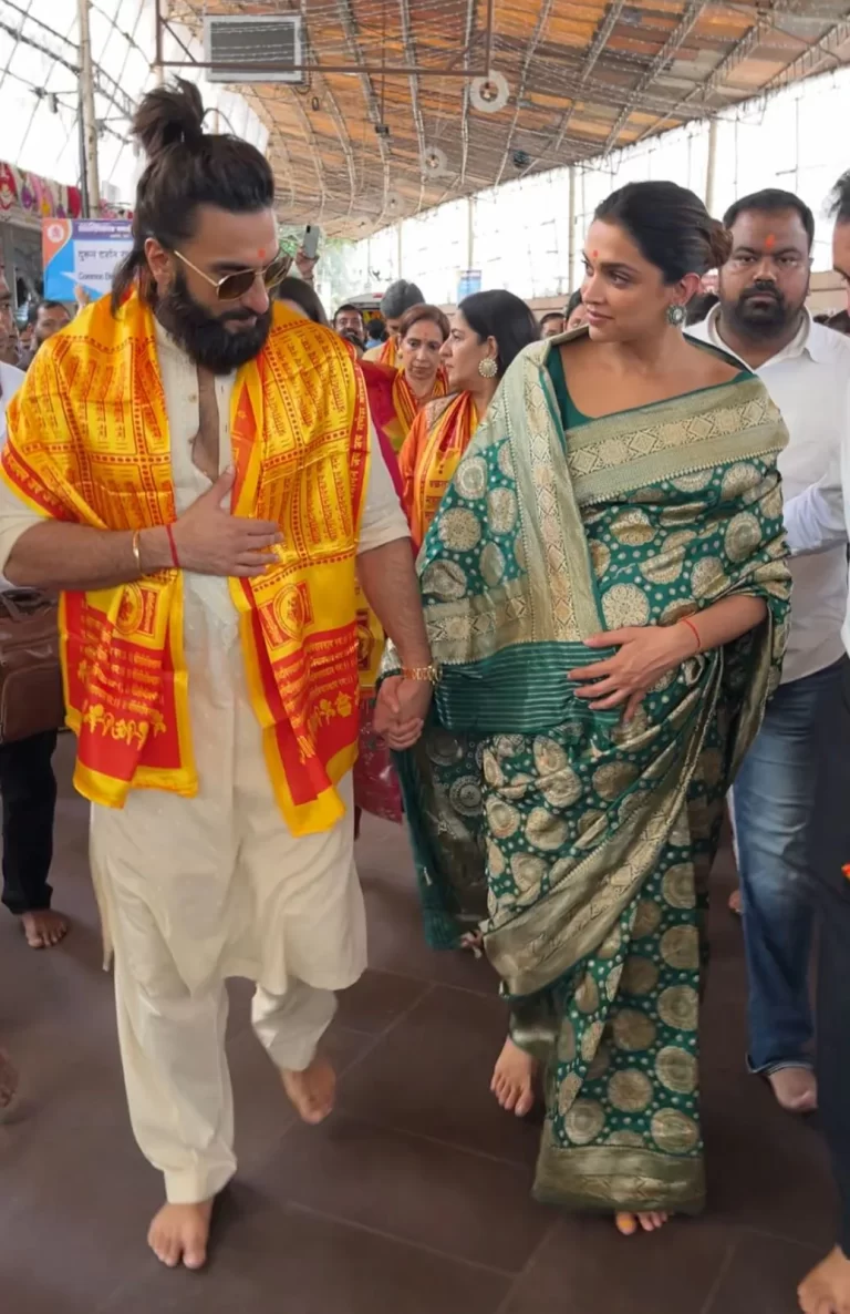 Parents-To-Be Deepika Padukone and Ranveer Singh Seek Blessings at Siddhivinayak Temple | Photos, Video Inside